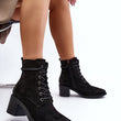 Laden Sie das Bild in den Galerie-Viewer, Stiefeletten mit Absatz Model 192122 Step in style