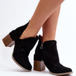 Laden Sie das Bild in den Galerie-Viewer, Stiefeletten mit Absatz Model 193144 Step in style