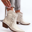 Laden Sie das Bild in den Galerie-Viewer, Stiefeletten mit Absatz Model 193147 Step in style