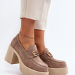 Laden Sie das Bild in den Galerie-Viewer, Schuhe mit Absatz Model 193930 Step in style