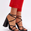 Laden Sie das Bild in den Galerie-Viewer, Sandalen mit Absatz Model 193936 Step in style