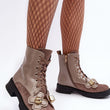 Laden Sie das Bild in den Galerie-Viewer, Stiefeletten Model 187344 Step in style | Textil Großhandel ATA-Mode