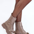 Laden Sie das Bild in den Galerie-Viewer, Stiefeletten Model 187355 Step in style | Textil Großhandel ATA-Mode