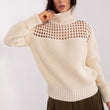 Laden Sie das Bild in den Galerie-Viewer, Rollkragenpullover Model 187515 Factory Price | Textil Großhandel ATA-Mode