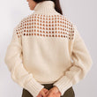 Laden Sie das Bild in den Galerie-Viewer, Rollkragenpullover Model 187515 Factory Price | Textil Großhandel ATA-Mode