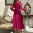 Laden Sie das Bild in den Galerie-Viewer, Abendkleid Model 188226 Bicotone | Textil Großhandel ATA-Mode