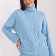 Laden Sie das Bild in den Galerie-Viewer, Rollkragenpullover Model 188300 AT | Textil Großhandel ATA-Mode