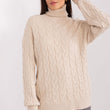 Laden Sie das Bild in den Galerie-Viewer, Rollkragenpullover Model 188302 AT | Textil Großhandel ATA-Mode