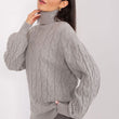 Laden Sie das Bild in den Galerie-Viewer, Rollkragenpullover Model 188307 AT | Textil Großhandel ATA-Mode