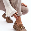 Laden Sie das Bild in den Galerie-Viewer, Schuhe mit Absatz Model 188514 Step in style | Textil Großhandel ATA-Mode