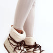 Laden Sie das Bild in den Galerie-Viewer, Schneeschuhe Model 188650 Step in style | Textil Großhandel ATA-Mode