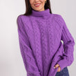 Laden Sie das Bild in den Galerie-Viewer, Rollkragenpullover Model 189225 AT | Textil Großhandel ATA-Mode