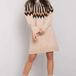 Laden Sie das Bild in den Galerie-Viewer, Kleid Model LC-SK-0098.37X Beige - Rue Paris | Textil Großhandel ATA-Mode