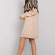 Laden Sie das Bild in den Galerie-Viewer, Kleid Model LC-SK-0098.37X Beige - Rue Paris | Textil Großhandel ATA-Mode