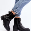 Laden Sie das Bild in den Galerie-Viewer, Stiefeletten mit Absatz Model 189397 Step in style | Textil Großhandel ATA-Mode