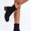 Laden Sie das Bild in den Galerie-Viewer, Stiefeletten mit Absatz Model 189840 Step in style | Textil Großhandel ATA-Mode