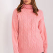 Laden Sie das Bild in den Galerie-Viewer, Rollkragenpullover Model 189886 AT | Textil Großhandel ATA-Mode