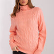 Laden Sie das Bild in den Galerie-Viewer, Rollkragenpullover Model 189890 AT | Textil Großhandel ATA-Mode