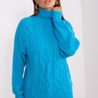 Laden Sie das Bild in den Galerie-Viewer, Rollkragenpullover Model 189894 AT | Textil Großhandel ATA-Mode