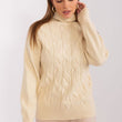 Laden Sie das Bild in den Galerie-Viewer, Rollkragenpullover Model 189898 AT | Textil Großhandel ATA-Mode