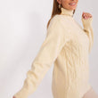 Laden Sie das Bild in den Galerie-Viewer, Rollkragenpullover Model 189898 AT | Textil Großhandel ATA-Mode