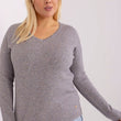 Laden Sie das Bild in den Galerie-Viewer, Pullover plus size Model 190084 Factory Price | Textil Großhandel ATA-Mode