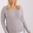 Laden Sie das Bild in den Galerie-Viewer, Pullover plus size Model 190086 Factory Price | Textil Großhandel ATA-Mode
