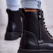 Laden Sie das Bild in den Galerie-Viewer, Stiefeletten Model 190197 Step in style | Textil Großhandel ATA-Mode