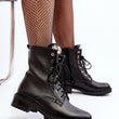 Laden Sie das Bild in den Galerie-Viewer, Stiefeletten Model 190198 Step in style | Textil Großhandel ATA-Mode