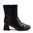 Laden Sie das Bild in den Galerie-Viewer, Stiefeletten mit Absatz Model 190448 Step in style