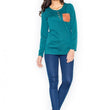 Laden Sie das Bild in den Galerie-Viewer, Bluse Model 111737 Figl | Textil Großhandel ATA-Mode