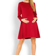 Laden Sie das Bild in den Galerie-Viewer, Schwangerschaftskleid Model 114509 PeeKaBoo | Textil Großhandel ATA-Mode