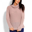 Laden Sie das Bild in den Galerie-Viewer, Rollkragenpullover Model 123408 PeeKaBoo | Textil Großhandel ATA-Mode