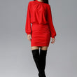 Laden Sie das Bild in den Galerie-Viewer, Cocktailkleid Model 126008 Figl | Textil Großhandel ATA-Mode