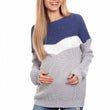 Laden Sie das Bild in den Galerie-Viewer, Schwangerschaft Pullover Model 132024 PeeKaBoo | Textil Großhandel ATA-Mode