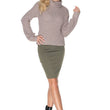 Laden Sie das Bild in den Galerie-Viewer, Rollkragenpullover Model 134602 PeeKaBoo | Textil Großhandel ATA-Mode