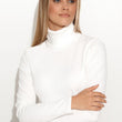 Laden Sie das Bild in den Galerie-Viewer, Rollkragenpullover Model 158377 Makadamia | Textil Großhandel ATA-Mode
