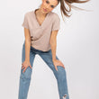 Laden Sie das Bild in den Galerie-Viewer, ~T-shirt Model 162841 BFG | Textil Großhandel ATA-Mode