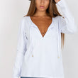 Laden Sie das Bild in den Galerie-Viewer, Bluse Model 168641 Rue Paris | Textil Großhandel ATA-Mode