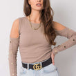 Laden Sie das Bild in den Galerie-Viewer, Bluse Model 168730 Rue Paris | Textil Großhandel ATA-Mode