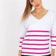 Laden Sie das Bild in den Galerie-Viewer, Bluse Model 170547 Rue Paris | Textil Großhandel ATA-Mode