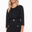 Laden Sie das Bild in den Galerie-Viewer, Alltagskleid Model 170902 Makadamia | Textil Großhandel ATA-Mode