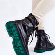 Laden Sie das Bild in den Galerie-Viewer, Stiefeletten Model 174144 Step in style | Textil Großhandel ATA-Mode