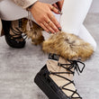 Laden Sie das Bild in den Galerie-Viewer, Schneeschuhe Model 174771 Step in style | Textil Großhandel ATA-Mode