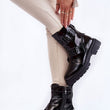 Laden Sie das Bild in den Galerie-Viewer, Stiefeletten Model 174795 Step in style | Textil Großhandel ATA-Mode