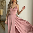 Laden Sie das Bild in den Galerie-Viewer, Abendkleid Model 177902 Bicotone | Textil Großhandel ATA-Mode