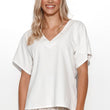 Laden Sie das Bild in den Galerie-Viewer, Bluse Model 178562 Makadamia | Textil Großhandel ATA-Mode