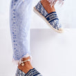 Laden Sie das Bild in den Galerie-Viewer, Espadrilles Model 180528 Step in style | Textil Großhandel ATA-Mode