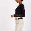 Laden Sie das Bild in den Galerie-Viewer, Bluse Model 180882 Rue Paris | Textil Großhandel ATA-Mode