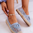 Laden Sie das Bild in den Galerie-Viewer, Espadrilles Model 181037 Step in style | Textil Großhandel ATA-Mode